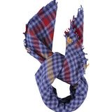 Scarf Purple Checkered