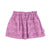 short skirt | lavender w/ black tigers