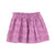 short skirt | lavender w/ black tigers