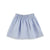 short skirt | light blue soft denim