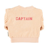 Baby Sweatshirt Ballon Sleeves Light Pink with Desk Lamp Print