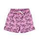 baby swim shorts | lavender w/ black tigers