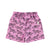 baby swim shorts | lavender w/ black tigers