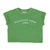 t'shirt | green w/ "mountain lake" print