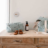 Toilet bag | Black Hearts, Blue