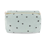 Toilet bag | Black Hearts, Blue