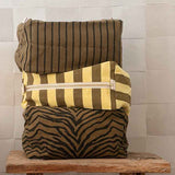 Toilet Bag | Stripes Lemon & Olive
