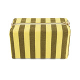 Toilet Bag | Stripes Lemon & Olive