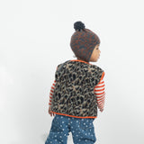 Baby Trousers Washed Navy Denim with Stars