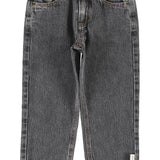 Unisex Trousers Grey Denim