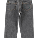 Unisex Trousers Grey Denim