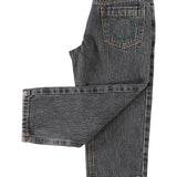 Unisex Trousers Grey Denim