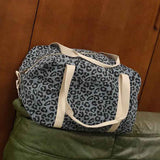 Weekend Bag | Blue Animal Print