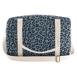 Weekend Bag | Blue Animal Print