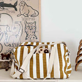 Weekend Bag | Stripes Caramel