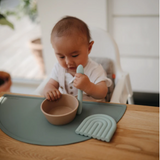 Silicone Suction Bowl - Blush