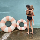 Swim Rings - Peach daisy - 60cm Anna