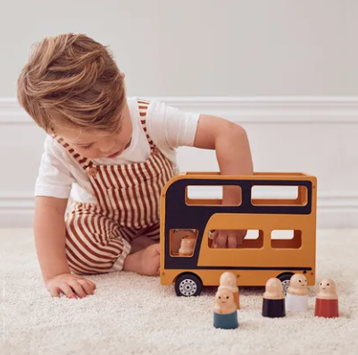 Wooden Toy - Double Decker