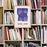 Poster "Hana San" by "All The Way To Paris" - 50x70cm