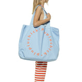 XL logo bag | blue